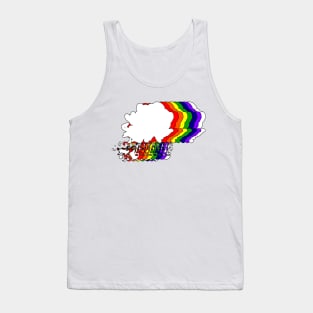 Rainbow Cloud Tank Top